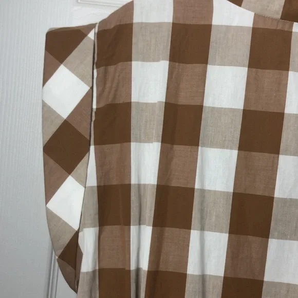 Anthropologie WHIT TWO Gingham Romper - Picture 10 of 11